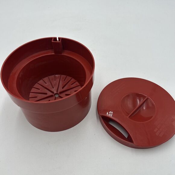 Mr Coffee 2 Qt Iced Tea Pot TM1 Replacement Brewing Steeping Basket Rust Color - Picture 1 of 2